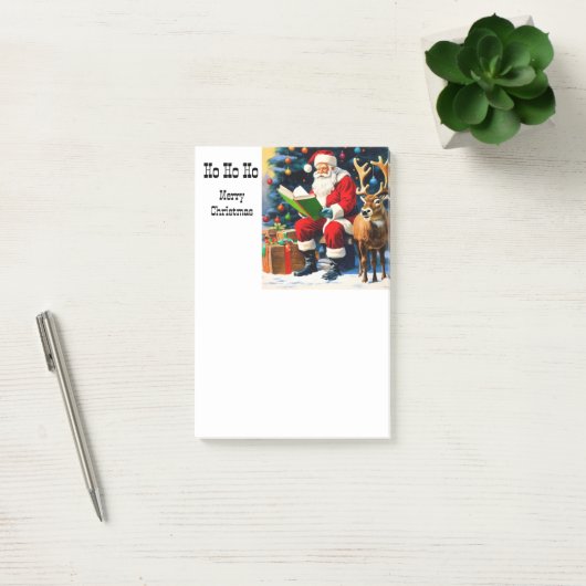 Post-it® Notes post-it père Noël (Bureau)