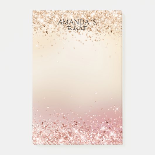 Post-it® Notes post-it personnalisables de la Parties scint (Devant)