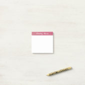 Post-it® Notes Post-IT PERSONNALISÉES (Sur un bureau)
