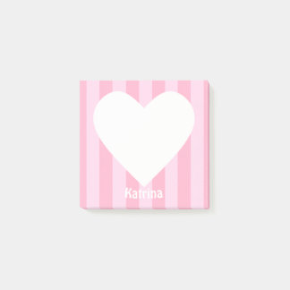 Post-it® Notes Post-it personnalisées Cute Kawaii Heart Pin
