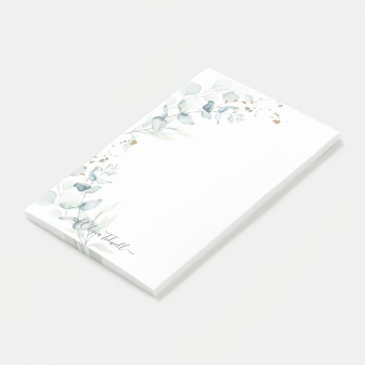 Post-it® Notes post-it PixDezines H2 Rustique Eucalyptus (Incliné)