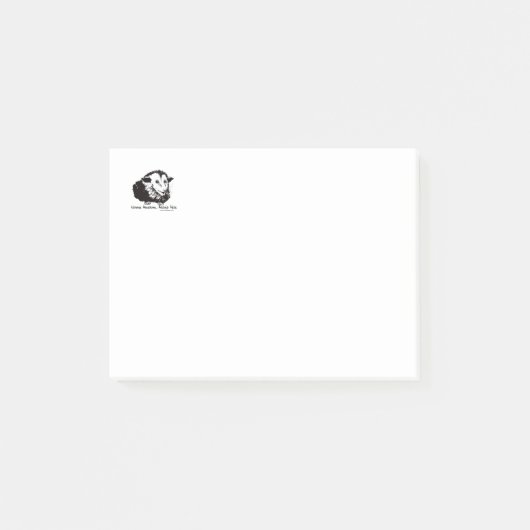 Post-it® Notes Post-it Possum appropriées (Devant)