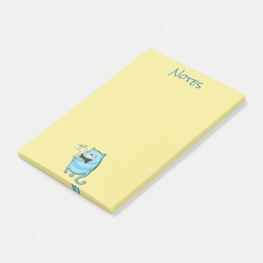Post-it® Notes post-it pour chat et marguerite (Incliné)