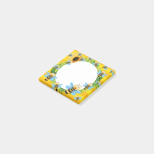Post-it® Notes post-it pour le miel d'abeille (Incliné)