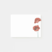 Post-it® Notes post-it pour les pivoines rouges (Devant)