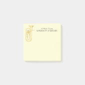 Post-it® Notes Post-it Professeur de Musique Groupe de Musi (Devant)