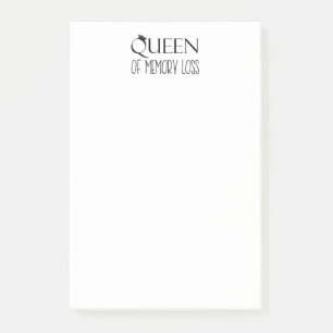Post-it® Notes post-it "REINE of Memory Loss"