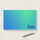 Post-it® notes post-it requin (Sur un bureau)