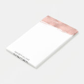 Post-it® Notes post-it Rose or moderne (Incliné)