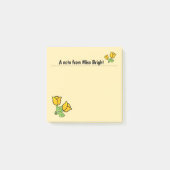 Post-it® Notes post-it Roses orange (Devant)