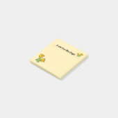 Post-it® Notes post-it Roses orange (Incliné)