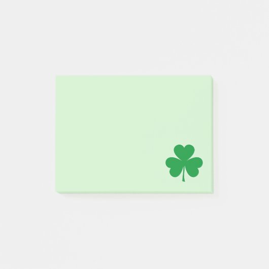 Post-it® Notes post-it shamrock (Devant)