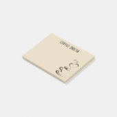 Post-it® Notes post-it sur la pause café (Incliné)
