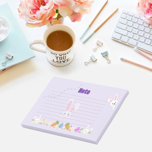 Post-it® Notes post-it sur lapin mou mou