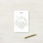Post-it® Notes post-it sur les lapins mignons (Sur un bureau)