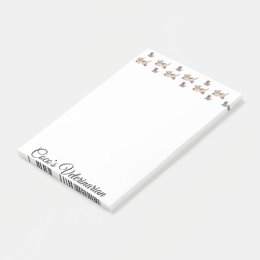 Post-it® Notes post-it Vétérinaire (Incliné)
