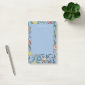 POST-IT® NOTES POST-IT : WILLIAM MORRIS "POMEGRANAT BLEU" (Bureau)