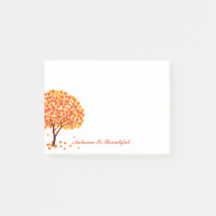 Post-it® Notes postales d'automne-L'automne est magnifique
