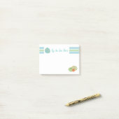 Post-it® Notes postales de bord de mer (Sur un bureau)