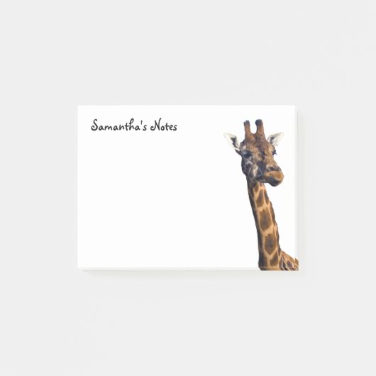 Post-it® Notes postales de girafe (Devant)
