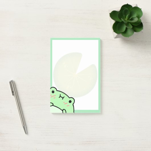 Post-it® Notes postales de grenouille (Bureau)