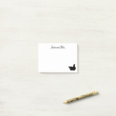 Post-it® Notes postales de la Maison Hen (Sur un bureau)