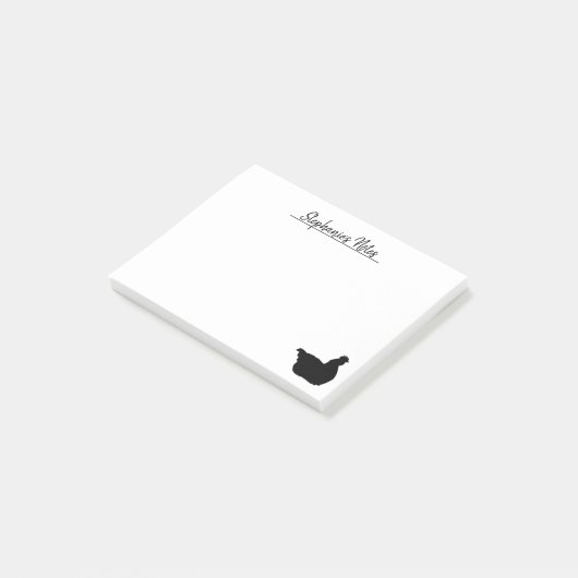 Post-it® Notes postales de la Maison Hen (Incliné)