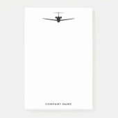 Post-it® Notes postales de l'aviation (Devant)