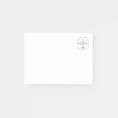 Post-it® Notes postales de l'avion d'aviation (Devant)