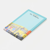 Post-it® Notes postales de l'enseignant personnalisé du bus (Incliné)