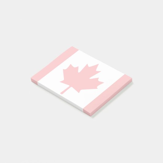 Post-it® Notes postales du drapeau du Canada (Incliné)