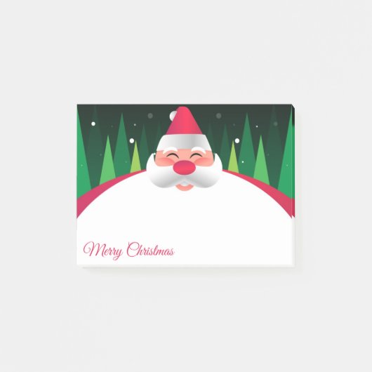 Post-it® Notes postales du Père Noël de Noël (Devant)