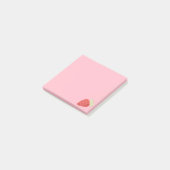 Post-it® Notes postales fraises (Incliné)