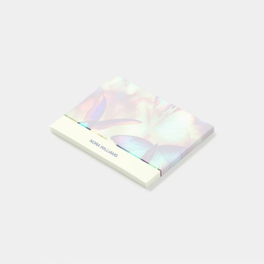Post-it® Notes postales papillon (Incliné)