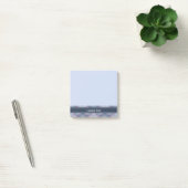 Post-it® Notes postales Pastel Blue et Pink Tartan (Bureau)