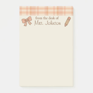 Post-it® Notes postales personnalisées 4"x6" pour un enseig