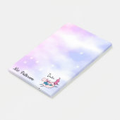 Post-it® Notes postales personnalisées Cadeau de l'enseigna (Incliné)