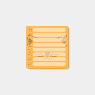 Post-it® Notes postales personnalisées de chats adorables