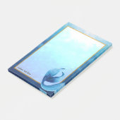 Post-it® Notes postales personnalisées de la queue de sirèn (Incliné)