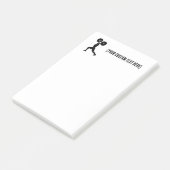 Post-it® Notes postales personnalisées pour la salle de spo (Incliné)