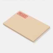Post-it® Notes postales privées (Incliné)