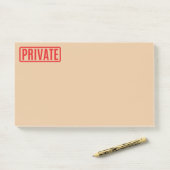 Post-it® Notes postales privées (Sur un bureau)