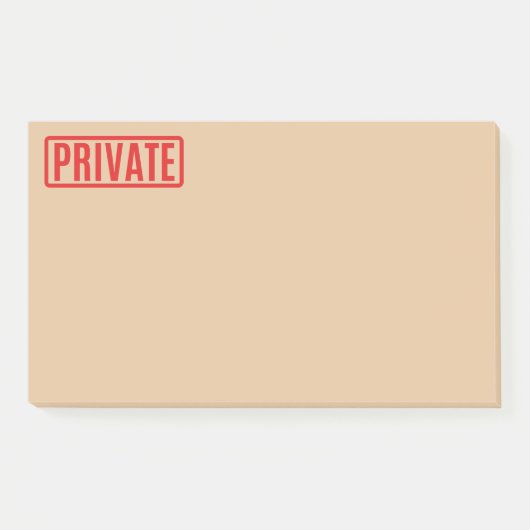 Post-it® Notes postales privées (Devant)