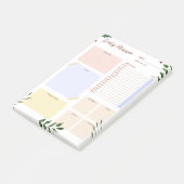 Post-it® Notes postales quotidiennes du planificateur et de (Incliné)