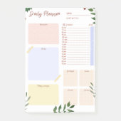 Post-it® Notes postales quotidiennes du planificateur et de (Devant)