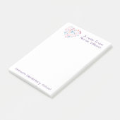 Post-it® Notes postales sur mesure de l'infirmière-infirmiè (Incliné)