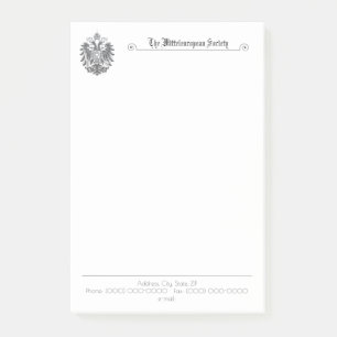 Post-it® Notes postales verticales de la société Mitteleu