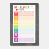 Post-it® Notes postérieures à la planification hebdomadaire (Devant)