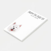 Post-it Notes pour amateur de Samoyède (Incliné)