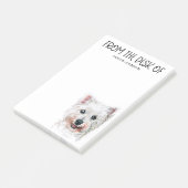 Post-it Notes pour amateur de Westie (Incliné)